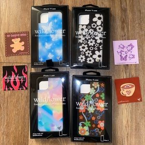 Wildflower Cases for iPhone 11 Single or Bundle